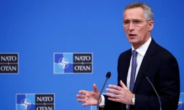 Tổng thư ký NATO Jens Stoltenberg. Ảnh: Reuters