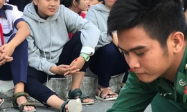 Trải nghiệm 1 ngày là chiến sỹ Biên phòng