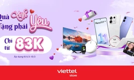 Chào mừng Quốc tế phụ nữ, Viettel Store ưu đãi chỉ từ '83K' trong 6 ngày vàng 