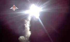 Nga khai hỏa tên lửa siêu thanh Zircon trong đêm