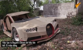 Blogger Việt làm siêu xe bằng... bìa carton