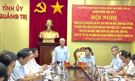 Ban chỉ đạo Trung ương phòng chống tham nhũng làm việc tại Quảng Trị