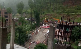 Vụ việc xảy ra vào chiều Chủ nhật gần đường cao tốc Kumarhatti-Nahan ở Solan. Ảnh: The IndiaExpress