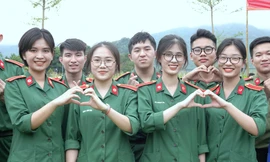 Thanh niên, phụ nữ Học viện Quân y luôn xung kích đi đầu 