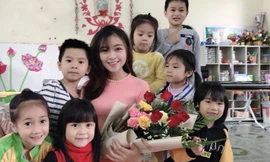 Cô giáo mầm non xinh đẹp bị đồn yêu Phan Văn Đức là ai?