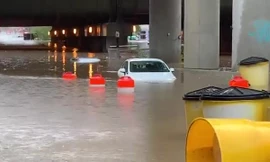 Mưa lũ lớn ở Mỹ làm ngập hầm trú ẩn tuyệt mật bên dưới Nhà Trắng