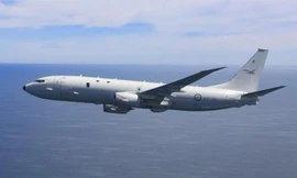 Máy bay tuần tra săn ngầm P-8 của hải quân Australia. (Ảnh: Bộ Quốc phòng Australia)
