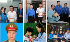 Những gương mặt được trao huy hiệu 'Tuổi trẻ dũng cảm' trong năm qua