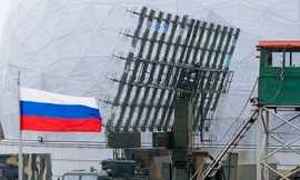 Hệ thống radar Konteiner của Nga. Ảnh: Tass