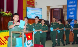 Xây dựng hình mẫu thanh niên Sư đoàn 324 lý tưởng đẹp - trách nhiệm cao