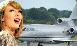 Máy bay của Taylor Swift thải hơn 8.300 tấn CO2 trong năm