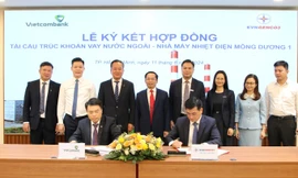 EVNGENCO3 và Vietcombank ký hợp đồng Tái cấu trúc khoản vay Dự án NMNĐ Mông Dương 1