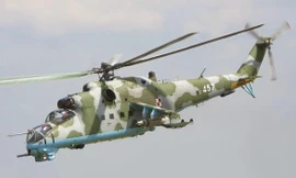 Serbia mua lại 11 chiếc ‘xe tăng bay’ Mi-35P đã qua sử dụng