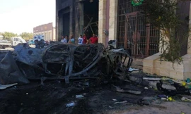 Quang cảnh nơi diễn ra vụ việc.Ảnh: Reuters