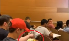 Sinh viên Mỹ hồn nhiên... rán trứng giữa giảng đường