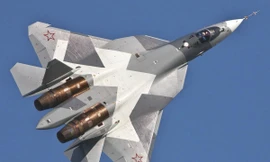Máy bay chiến đấu Su-57. (Nguồn: flightglobal)