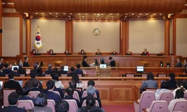 THẾ GIỚI 24H: Phiên tòa đầu tiên luận tội Tổng thống Hàn Quốc kết thúc sau 4 phút