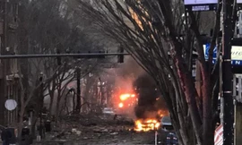 THẾ GIỚI 24H: Nổ rung chuyển thành phố ở Mỹ ngày Giáng sinh, 20 tòa nhà hư hại