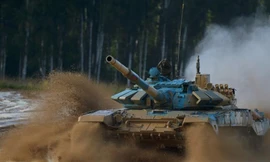 Một chiếc xe tăng T-72B3 của Nga