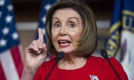 Chủ tịch Hạ viện Mỹ Nancy Pelosi. Ảnh: EPA