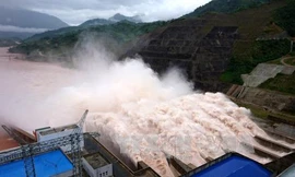 Nhà máy thủy điện Lai Châu. Ảnh: Văn Hoàng/TTXVN