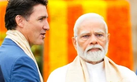 Quan hệ ngoại giao giữa Ấn Độ và Canada đang trở nên căng thẳng. Ảnh: AP