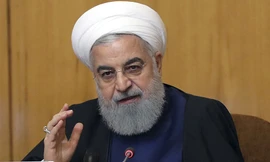 Tổng thống Iran Hassan Rouhani. Ảnh: AP