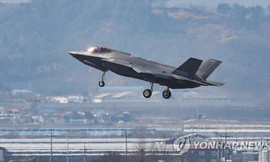 Thêm 2 tiêm kích F-35A gia nhập Không quân Hàn Quốc. Ảnh: Yonhap
