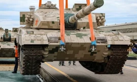 Tăng chiến đấu chủ lực Type 96 Trung Quốc đến Nga dự Army-2020