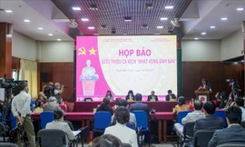 Quang cảnh buổi họp báo