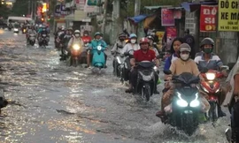 Bất thường thời tiết Nam Bộ