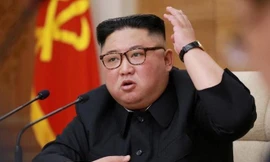 Nhà lãnh đạo Triều tiên Kim Jong Un. Ảnh: KCNA.