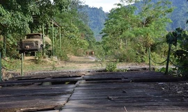 Dự án tái hiện 1,3km đường mòn Hồ Chí Minh xuống cấp nghiêm trọng