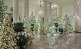 Phu nhân Tổng thống Mỹ trang trí Nhà Trắng đón Giáng sinh