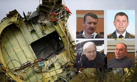 Ba công dân Nga và 1 công dân Ukraine bị nghi ngờ liên quan đến vụ bắn hạ máy bay MH17. Ảnh: New Sky