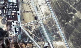 Khu vực 51 được cho là nơi Mỹ cất giấu bí mật về người ngoài hành tinh. Ảnh: AP