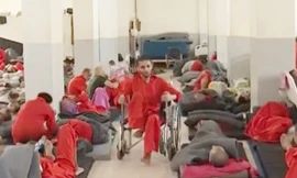 Một nơi giam giữ các tù nhân IS