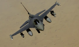 Máy bay chiến đấu F-16 do Mỹ sản xuất. Ảnh: Muff