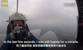 Hình ảnh hộp đen: Máy bay quân đội Trung Quốc bị chim tấn công, lao đầu xuống đất