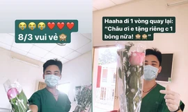 Hình ảnh Fashionista Châu Bùi đăng tải khiến cư dân mạng thích thú.