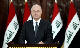 Tổng thống Iraq Barham Saleh. Ảnh: RIA.