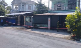 Hiện trường vụ án mạng.