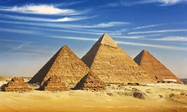 Giãi mã các di tích cổ đại của Ai Cập, Kim tự tháp Giza và tượng nhân sư 