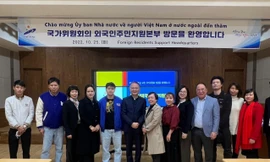 Gặp gỡ đại diện các hội đoàn cộng đồng người Việt tại Hàn Quốc 