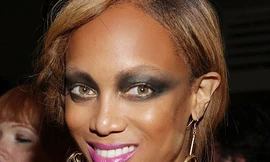 Tyra Banks gây sốc với kiểu trang điểm 'dọa ma'