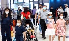 Ngày cuối kỳ nghỉ lễ, sân bay Nội Bài đón 92 nghìn lượt khách