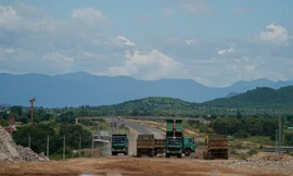 Cao tốc Vĩnh Hảo - Phan Thiết nguy cơ 'lụt' tiến độ