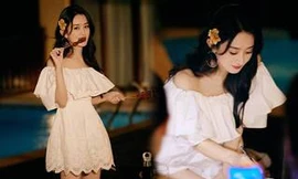 Triệu Lệ Dĩnh xuất hiện 'ngọt như mật' bên hạnh phúc mới hậu ly hôn Phùng Thiệu Phong