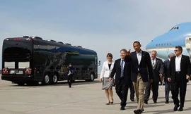 Chiêm ngưỡng xe 1,1 triệu USD của Tổng thống Mỹ