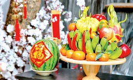 Cách bày mâm ngũ quả trong nhà ngày Tết Tân Sửu 2021 hút tài lộc